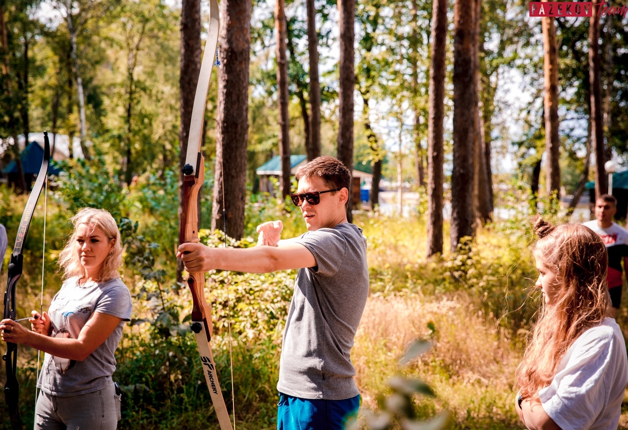 Один день в пионерском лагере