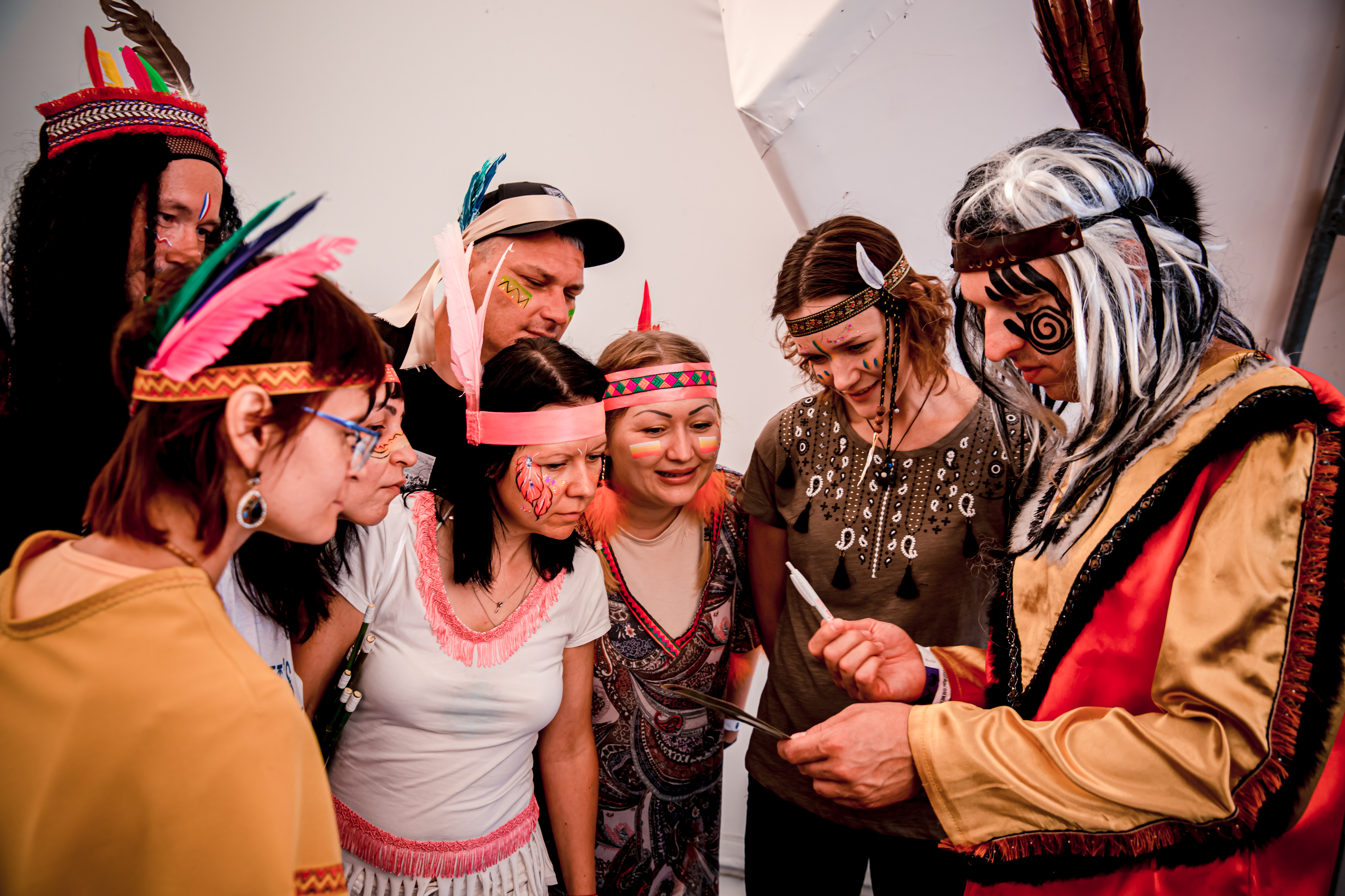 Индейцы племени ФА